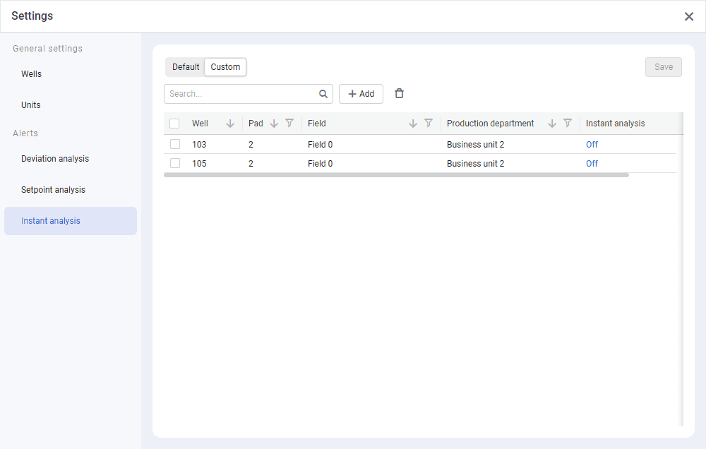 nv.EBS: Configuring Custom Instant Analysis Alerts